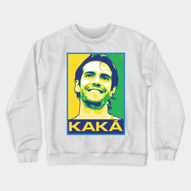 Kaká - BRAZIL Crewneck Sweatshirt by DAFTFISH